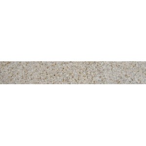 Sockel-Fliese Granit Gelb, poliert, 8x30,5 cm. Wandabschluss für Fliesen.