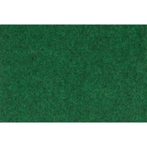 Detailaufnahme: Grüner Andiamo Kunstrasen Velvet 400 cm mit Noppen für Balkon und Terrasse.