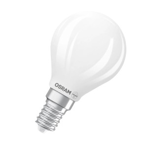 Osram LED-Leuchtmittel E14 Tropfenform 3,4 W 470 lm Dimmbar Matt 8,4 cm x 4,5 cm