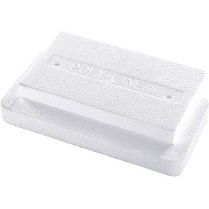 Endeinschub für Styroporstein Big Stone, 13,6x9,7x3,2 cm, für Poolumrandung.