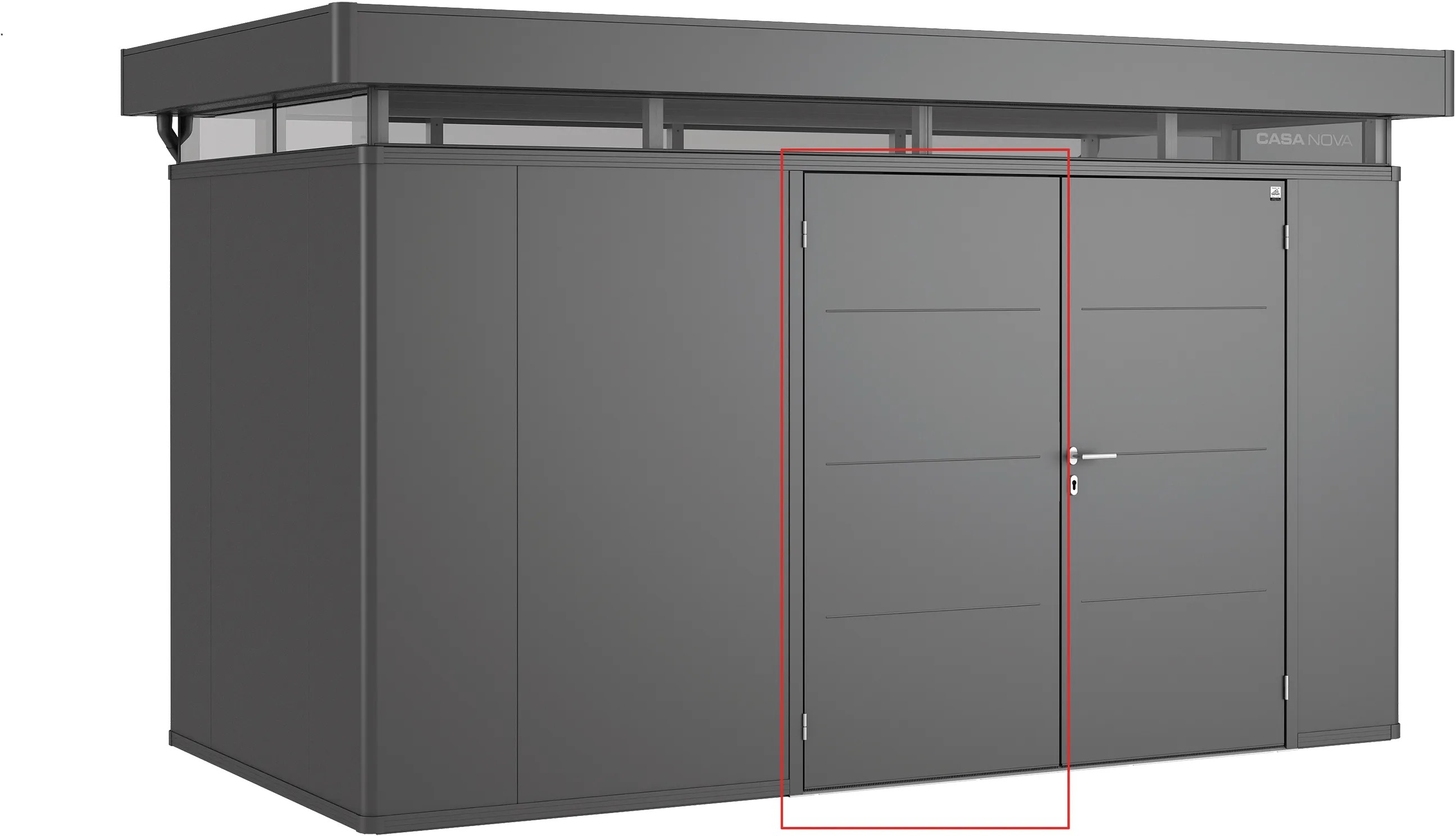 Biohort 2. Türflügel DunkelgrauMetallic für NG CasaNova links kaufen