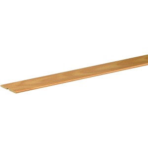Knickwinkelleiste Erftbuche, folierte MDF-Leiste für Boden, Wand und Decke.