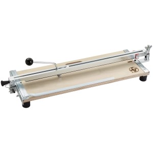 LUX Fliesenschneider FSM-610 Professional mit Schichtholzplatte und Hartmetallschneidrad.