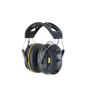 3M WorkTunes Connect Kapselgehörschutz mit Bluetooth, schwarz. Gehörschutz für Heimwerker und Profis.