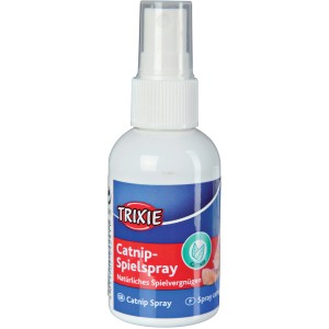 Trixie Catnip-Spielspray, 50 ml, in weißer Sprühflasche. Katzenspray mit Katzenminze für mehr Spielspaß.