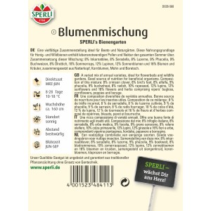 Sperli Blumenmischung Bienengarten: Vielfältige Blumensamen für Bienen und Insekten.