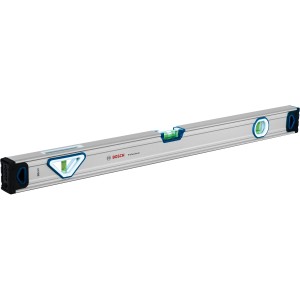 Bosch Professional Wasserwaage, 60 cm, Aluminiumgehäuse, mit drei Libellen zur präzisen Ausrichtung.