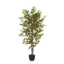 Bunter Mica Decorations Kunstpflanze Ficus im Topf, 150 cm hoch.
