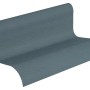 Rolle Vliestapete in Blau mit leichter Struktur, Uni Matt, FSC®-zertifiziert.