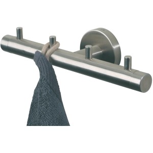 Tiger Hakenleiste Boston Edelstahl gebürstet