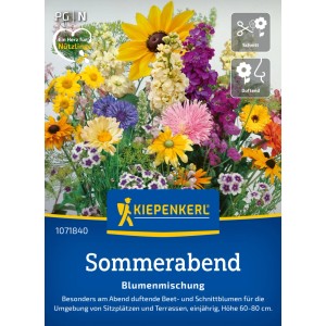 Kiepenkerl Blumenmischung Sommerabend: Bunte, duftende Sommerblumen für Beet und Garten.