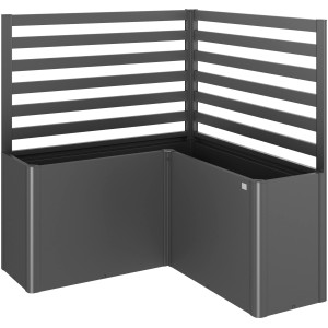 Biohort Rankgitter (2 Stk) für L-Form Gr. L150 Dunkelgrau-Metallic