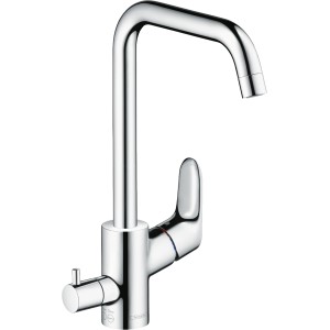 Hansgrohe Focus 260 Küchenarmatur mit Geräteventil, Chrom.