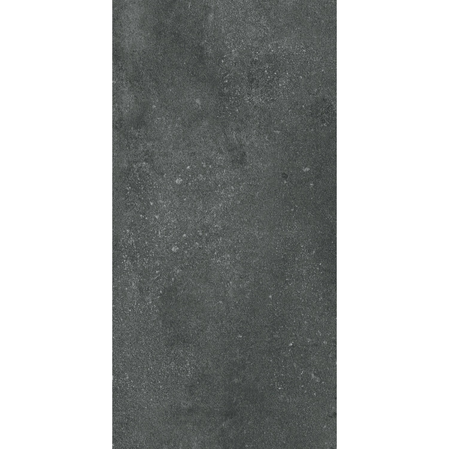 Click-Vinylboden Fliese Bergamo Naturstein, graue Steinoptik mit Trittschalldämmung.