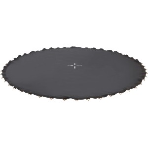 Schwarze Sprungmatte für Gartentrampolin, Ø 427 cm, als Ersatzteil.