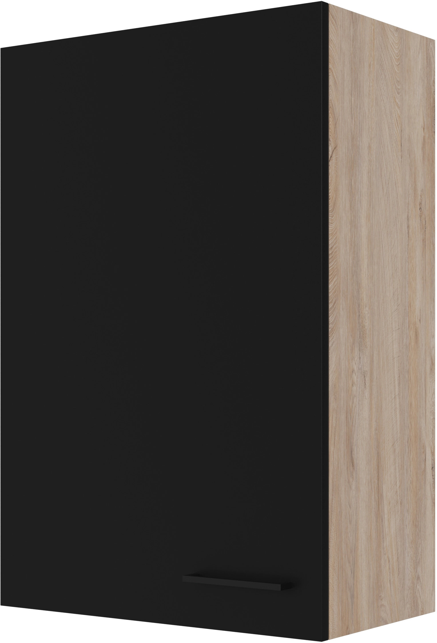 Flex-Well Exclusiv Oberschrank Capri 60 cm x 89 cm Schwarz Matt-Endgrain  Oak kaufen bei OBI