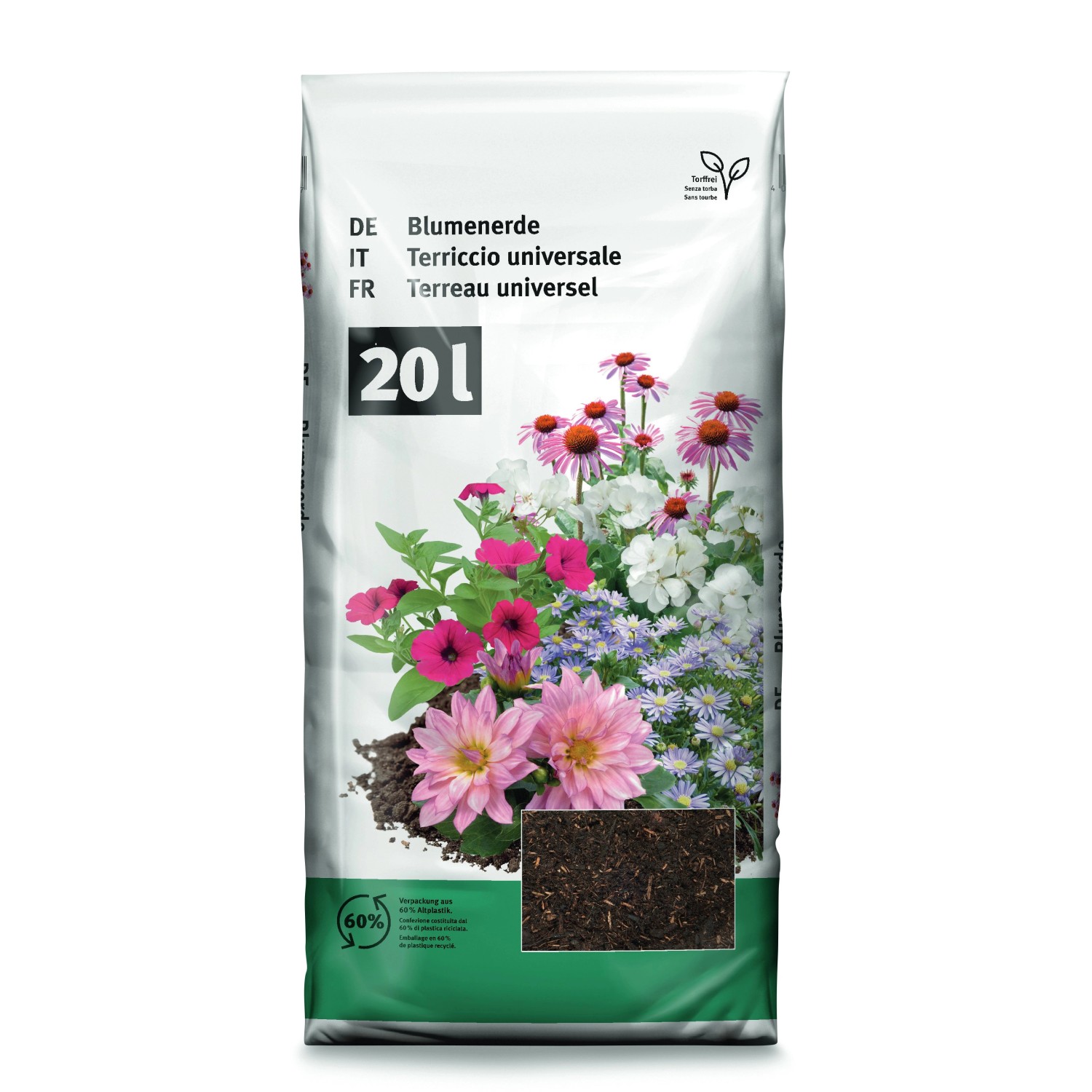 Blumenerde Torffrei 20 l kaufen bei OBI