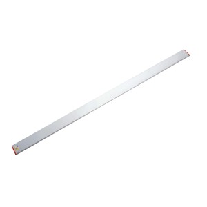 LUX Abziehlatte Classic, 2,5 m, aus Aluminium zum Abziehen von Estrich.