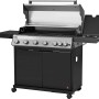 Jamestown Kane 6 Gasgrill mit 6 Brennern, Seitenkocher und Unterschrank. Ideal für Grillpartys.