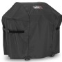 Schwarze Weber Abdeckhaube Premium für Spirit/Spirit II 300 & 400 Gasgrills, schützt vor Witterung.