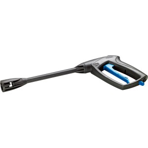 Nilfisk Hochdruckpistole G2 für Hochdruckreiniger, mit blauem Griff und schwarzem Strahlrohr.