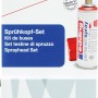 edding 5200 Sprühkopf-Set, 4-teilig für Buntlack-Sprays mit verschiedenen Sprühbreiten.
