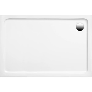 Ottofond Duschwanne Extraflach Aruba Rechteck 120 cm x 90 cm Weiß