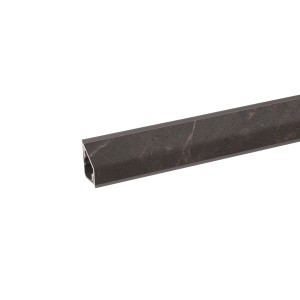 Kaindl Bügelkante Marmor Emperador, 65cm, zur Arbeitsplatten-Verblendung.