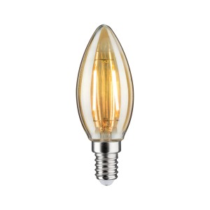 Paulmann LED-Kerze Filament Plug & Shine 24 V 2 W 1900 K Dimmbar Gold