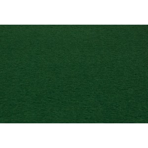 Dunkelgrüner Teppichboden Caracas als Meterware, 400 cm breit.