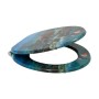 Sinobath WC-Sitz Oval mit Absenkautomatik Unterwasserwelt Universell Passend_3