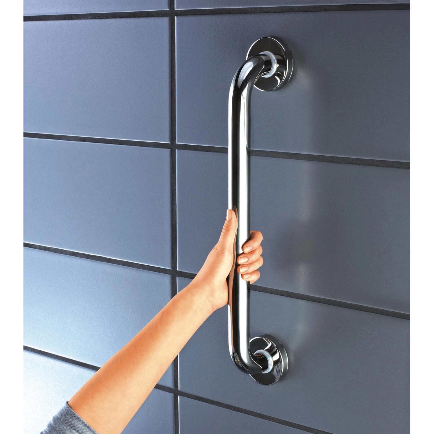 Ridder Badewannengriff 60 cm Edelstahl bis 110 kg Traglast ...