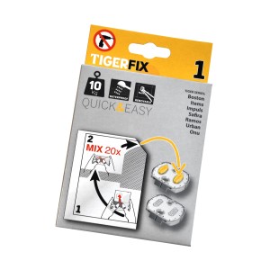 Tiger Klebesystem Tigerfix Nr. 1 für Tiger Ausstattungsserien Chrom