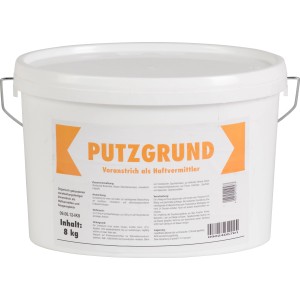 Weißer Eimer Nona Putzgrund, 8 kg, für Grundierungen und Fleckenisolierungen.
