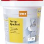 Eimer OBI Fertig-Spachtel, weiße Wandspachtelmasse, 1 kg für Innenräume.