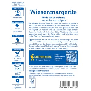 Kiepenkerl Saatgut Wiesenmargerite