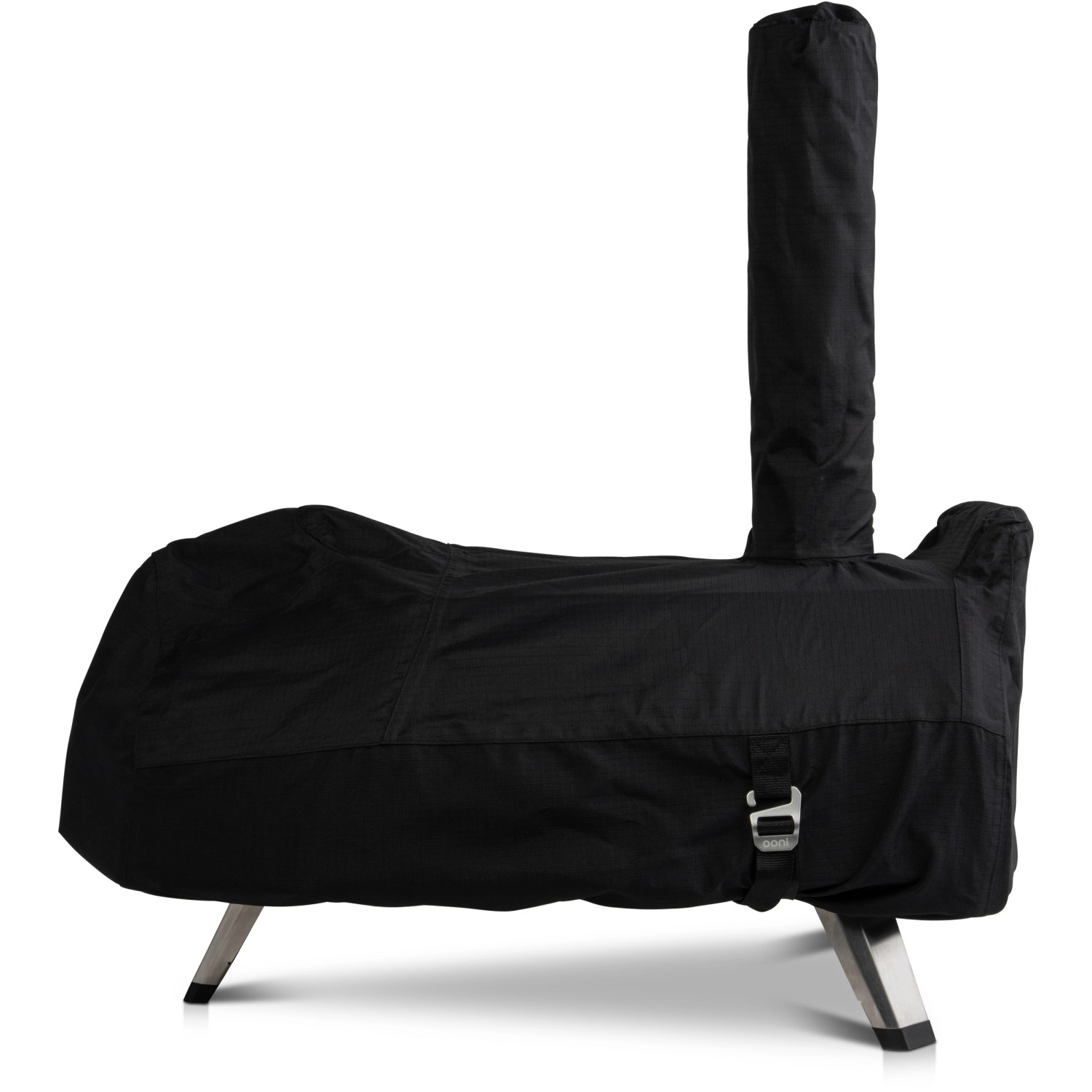 Schwarze Ooni Abdeckung Karu 16 für den Pizzaofen, schützt vor Witterung.