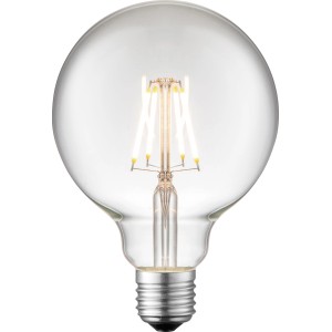 Just Light LED-Leuchtmittel 4 W E27 Globeform 13,5 cm x 9,5 cm