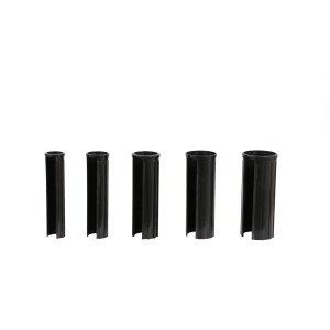 Doppler Reduzierringe für Granitsockel, 5er-Set in Schwarz für Schirmständer.