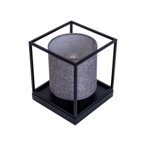 Näve Tischleuchte Beta Grau 17 cm x 15 cm x 15 cm