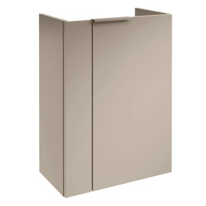 Fackelmann Mini-Waschtischunterschrank SBC Rechts, Cubanit Grau, Teil eines Badmöbel-Sets.