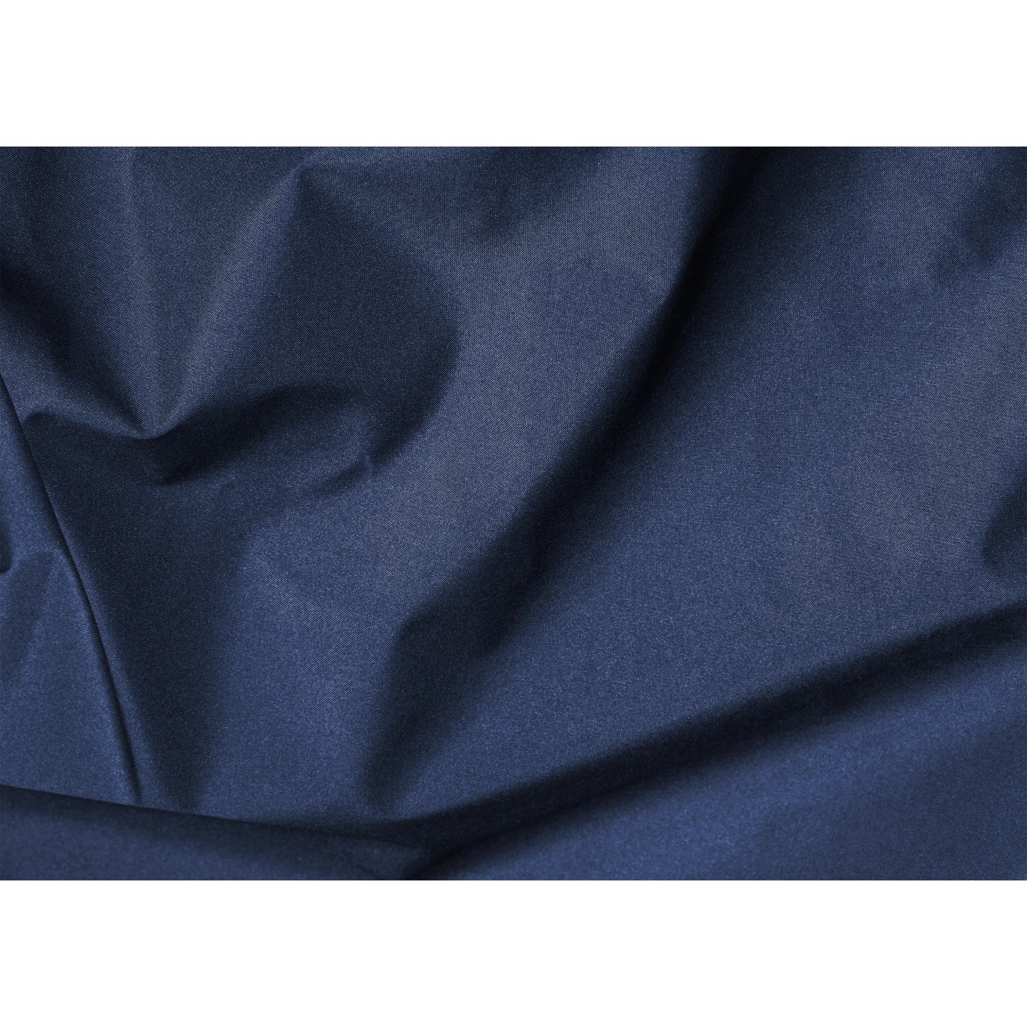 Detailaufnahme: Jeansblauer Sitting Point Sitzsack Big Foot Scuba, 380 l, Textur und Farbe.