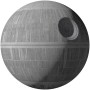 Detailansicht der Star Wars Todesstern Fototapete, selbstklebend, 127x127 cm.