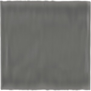 Glasierte, glänzende, graue Wandfliese Artisa Steingut Carbon, 15x15 cm.