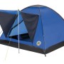 Blaues 3-Personen Domezelt Premium für Camping & Outdoor.