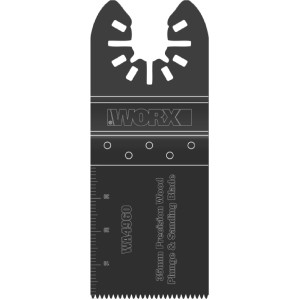 Worx ELife WA4960 Präzisions-Sägeblatt 35mm für Sonicrafter. Zubehör für Multifunktionswerkzeuge.