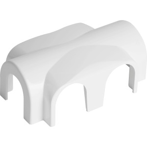 IMI Heimeier Verkleidung für Multilux-Ventilsets Eck- / Durchgangsform Weiß