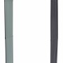 Floraworld Kaminholzregal Rundbogen, Stahlblech, anthrazit, 103x43x200 cm.