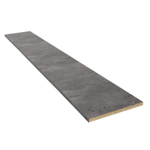 Kaindl Arbeitsplatte Atlantic Stone Graphite, 63,5 cm breit, Steinoptik