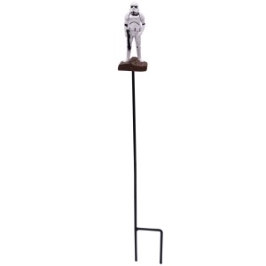 Disney Gartenstecker Stormtrooper, 38 cm, für Gartendekoration.